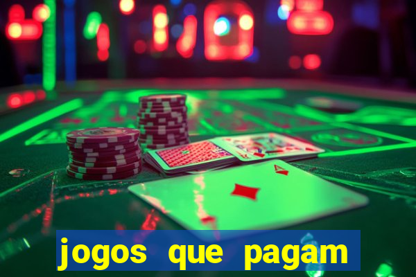 jogos que pagam dinheiro de verdade no pix